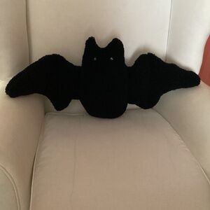 Adorable Black Bat Pillow
